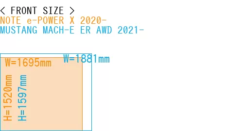 #NOTE e-POWER X 2020- + MUSTANG MACH-E ER AWD 2021-